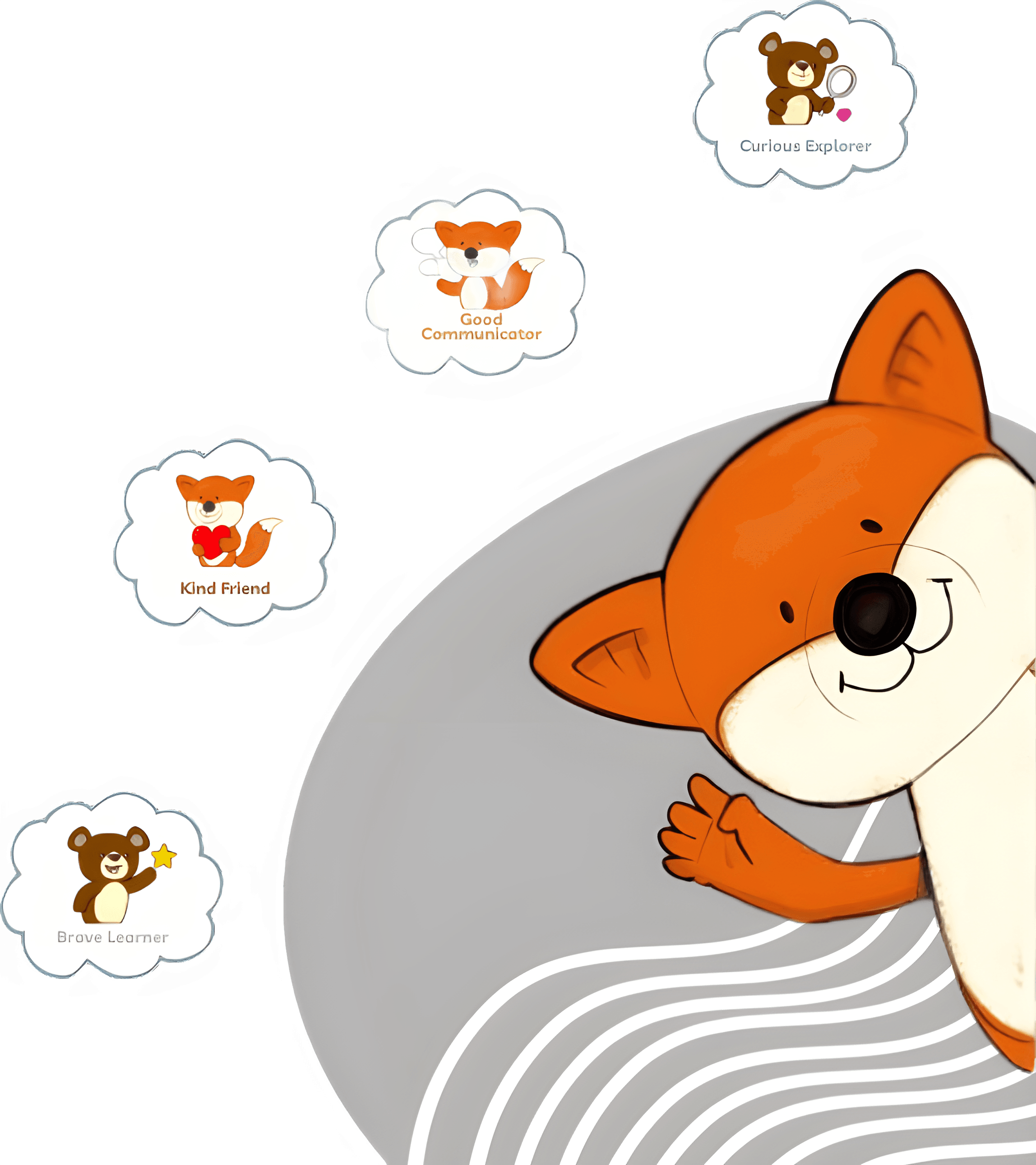 The Little Star Award Fox Character